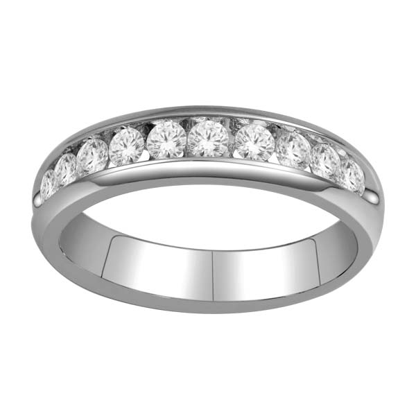 Manufacturers Exporters and Wholesale Suppliers of Diamond Wedding Band Mumbai Maharashtra